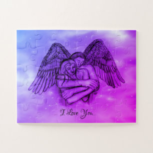 Angel Eros in der Liebe, ich Liebe Sie Puzzle