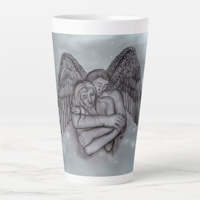 Angel Eros in der Liebe Milchtasse (Vorderseite)