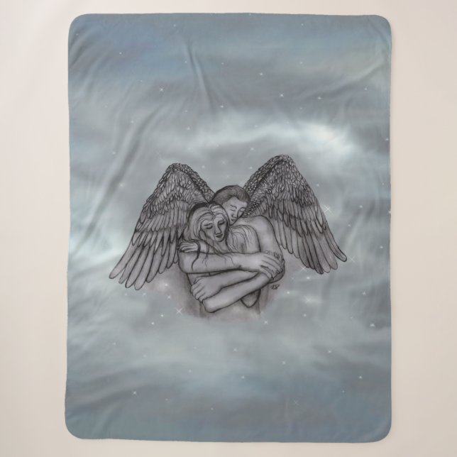 Angel Eros in der Liebe Sherpadecke (Vorderseite)