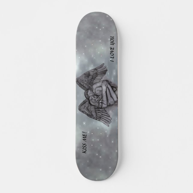 Angel Eros in der Liebe Skateboard (Vorne)