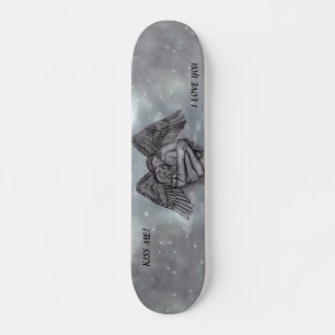 Angel Eros in Love Skateboard