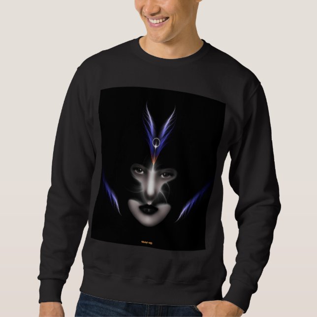 Angel Eyes Flügel WindBasic Sweatshirt (Vorderseite)