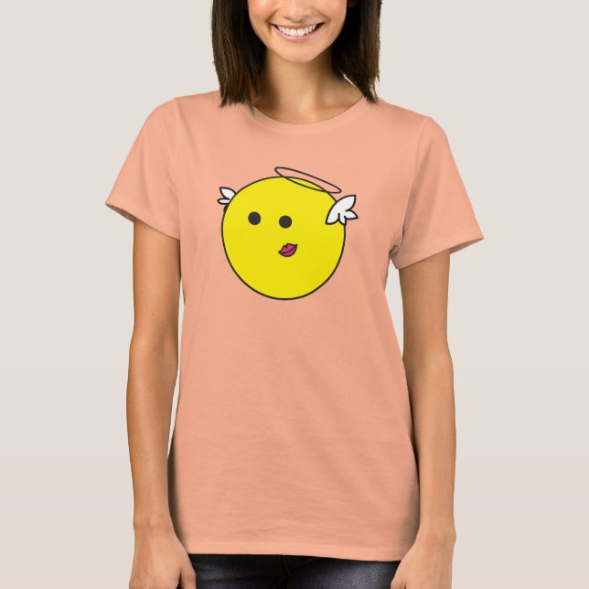 Angel Face Women's Burnout T-Shirt (Vorderseite)