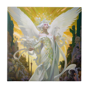 Angel Fantasy Art Fliese