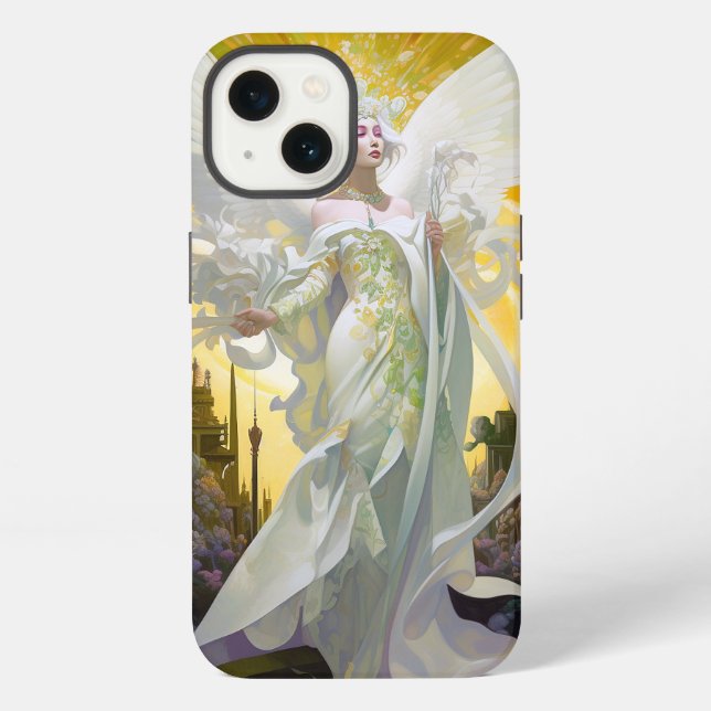 Angel Fantasy Art iPhone Hülle (Rückseite)