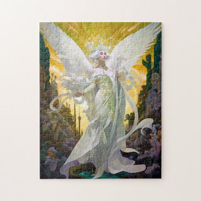 Angel Fantasy Art Puzzle (Vertikal)