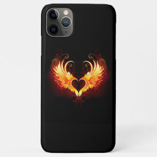 Angel Fire Heart with Wings Case-Mate iPhone Hülle