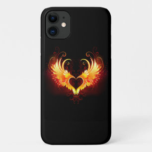 Angel Fire Heart with Wings Case-Mate iPhone Hülle
