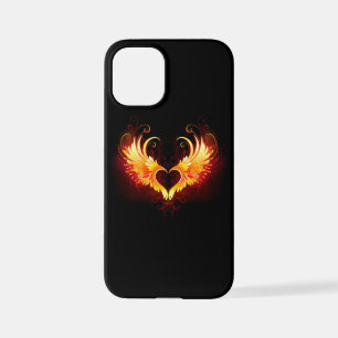 Angel Fire Heart with Wings iPhone 12 Mini Hülle