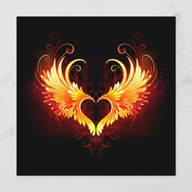 Angel Fire Heart with Wings Programm (Vorderseite)