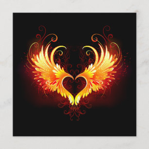 Angel Fire Heart with Wings Programm