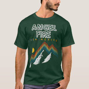 Angel Fire New Mexico USA Ski Resort 1980er 10 T-Shirt