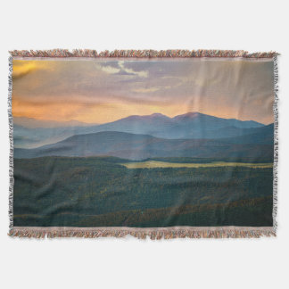 Angel Fire Sunset Throw Blanket Decke