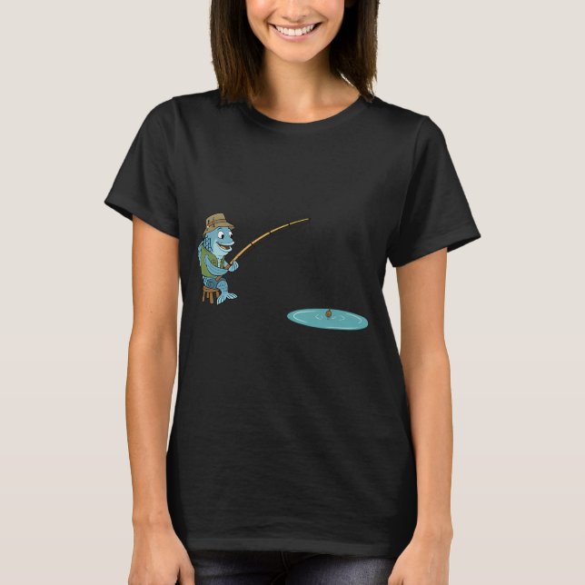Angel-Fischen T-Shirt (Vorderseite)