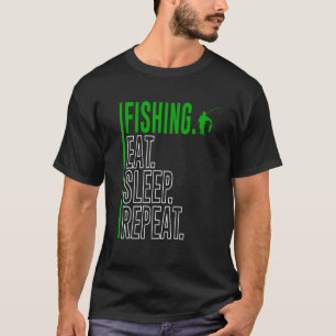 Angel Fischer Fishing-Sprichwort T-Shirt