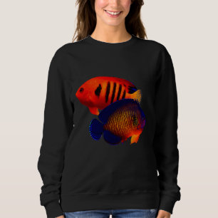 Angel Fish Cornflora Beauty Reef Salzwasserfisch T Sweatshirt