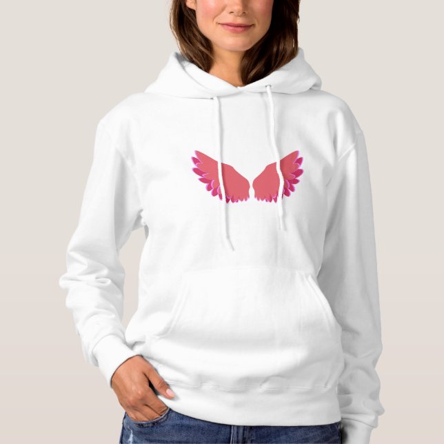 Angel-Flügel Hoodie (Vorderseite)