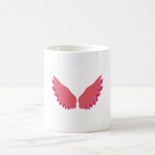 Angel-Flügel Kaffeetasse