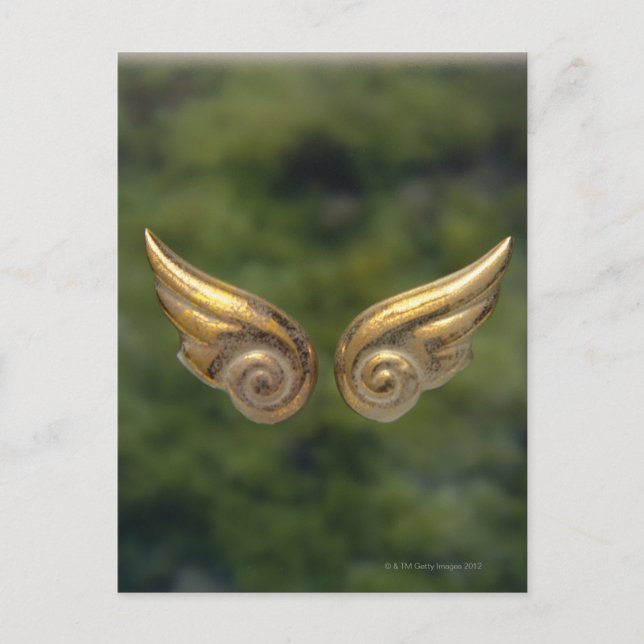 Angel-Flügel Postkarte (Vorderseite)