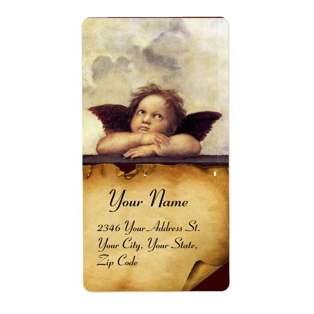 ANGEL / Flügelkrebs, braun, weiß (Vorne)