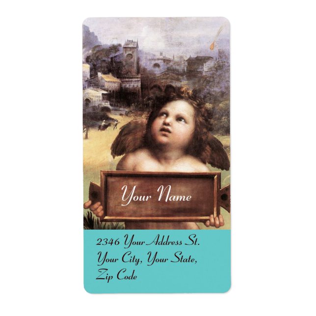 ANGEL / Flügelkreuz, lila (Vorne)