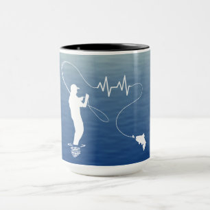 Angel-Fly-Fischermann Tasse