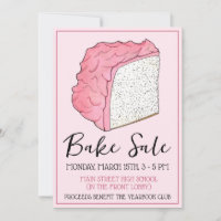 Angel Food Cake Slice Bake Verkauf Dessert Soziale
