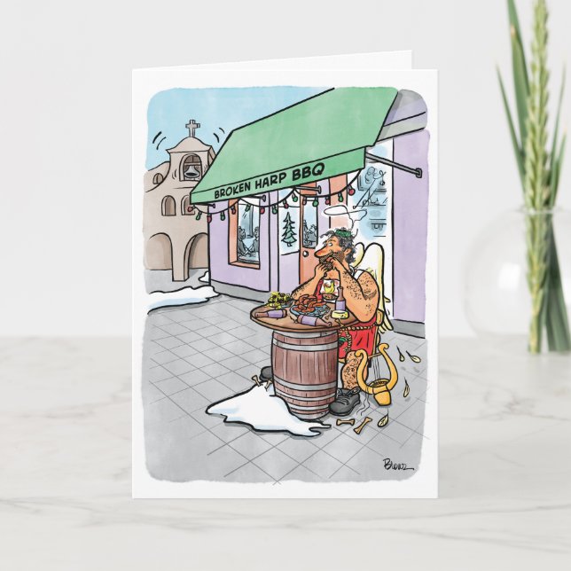 Angel Food Holiday Card Karte (Vorderseite)