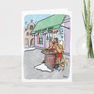 Angel Food Holiday Card Karte