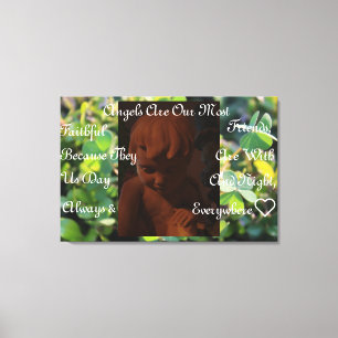 Angel Friends Canvas Print Leinwanddruck