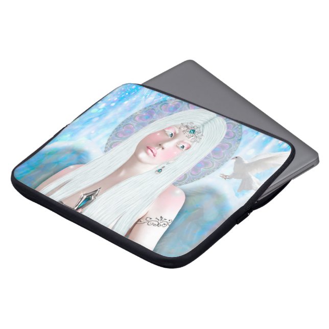 Angel Funda de Portatil Laptopschutzhülle (Vorne Oben)