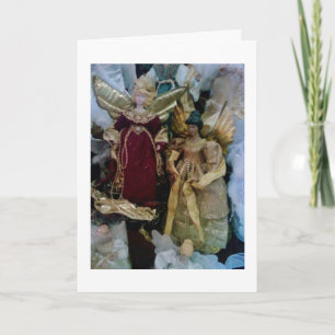 ANGEL FÜR IHREN GEBURTSTAG **CHRISTMAS** FEIERTAGSKARTE