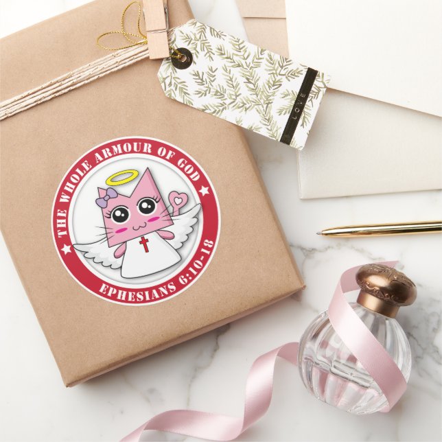 Angel Ga Round Stickers (Schenken)