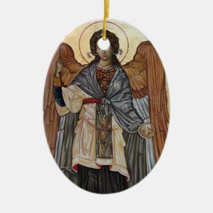 Angel Gabriel Icon Keramikornament