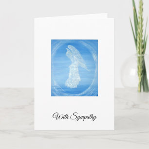 Angel Gabriel Sympathy Card Karte