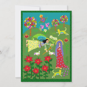 Angel Gabriel und die Jungfrau Mary Annunciation Karte