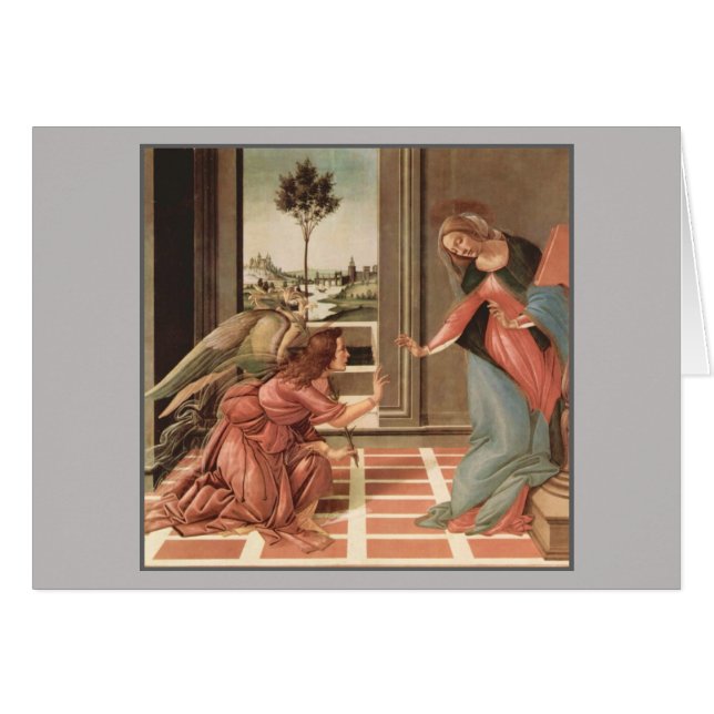 Angel Gabriel und Mary (Vorderseite (Horizontal))