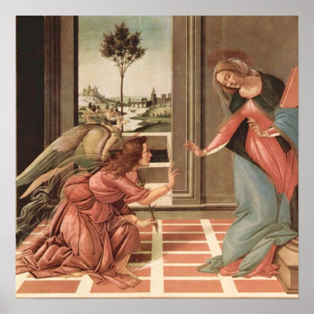 Angel Gabriel und Mary Poster (Vorne)