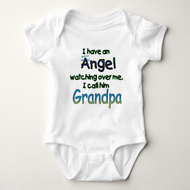 ANGEL GENANNT GRANDPA BABY STRAMPLER (Vorderseite)