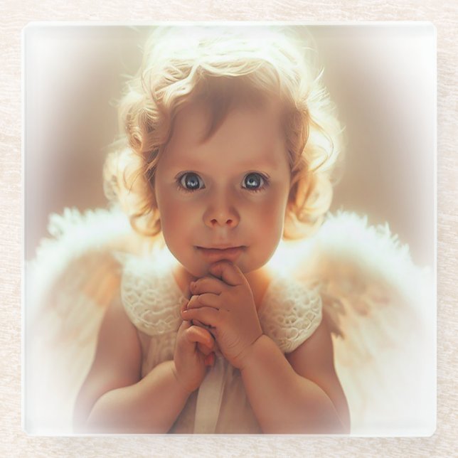 Angel Glasuntersetzer (Vorderseite)