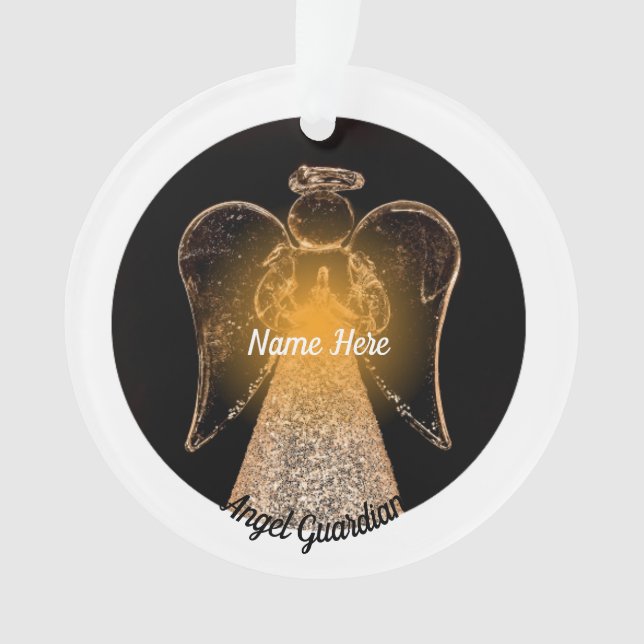 Angel Guardian Name Ornament (Vorderseite)
