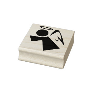 Angel Gummistempel