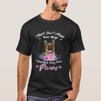 Angel habe nicht immer deutschstämmige Schäferhund T-Shirt