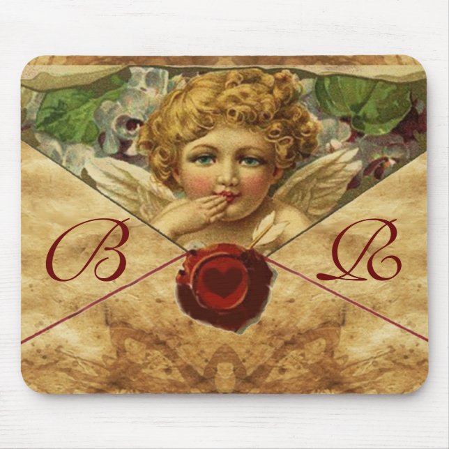 ANGEL HEART RED WAX SIEGEL PARCHSYSTEM MOUSEPAD (Vorne)