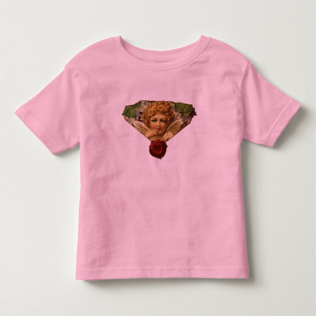 ANGEL HEART WAX SIEGEL KLEINKIND T-SHIRT (Vorderseite)