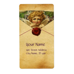ANGEL HEART WAX SIEGEL PARCHMENT Valentinstag