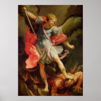 Angel Holy Archangel St. Michael Poster