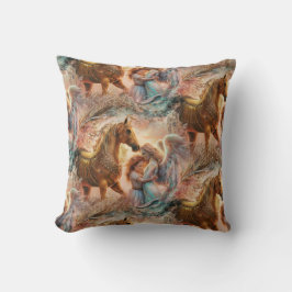 "Angel Hugs From a Horse" Kissen