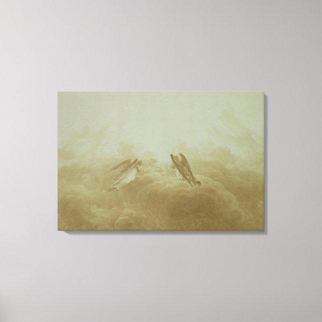 Angel im Gebet, 1826-34 Leinwanddruck (Vorderseite)
