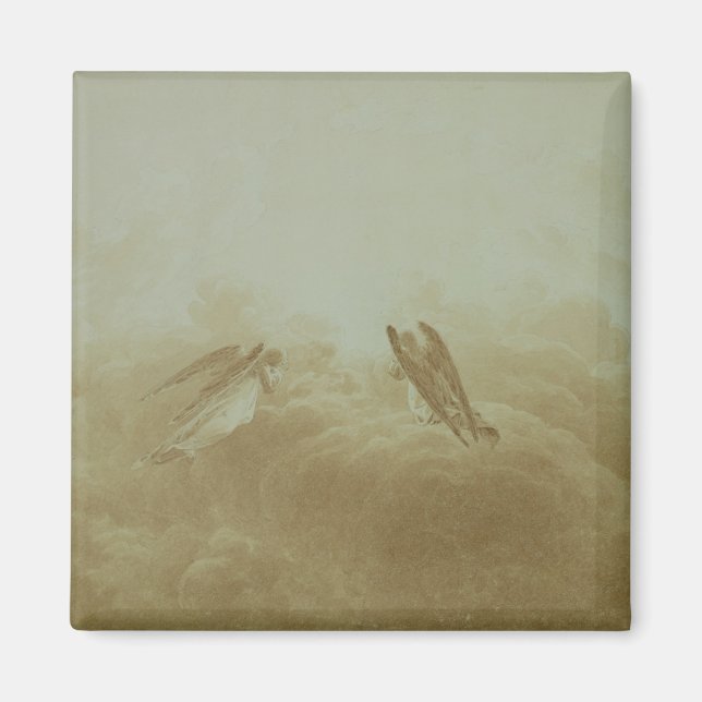 Angel im Gebet, 1826-34 Magnet (Vorne)